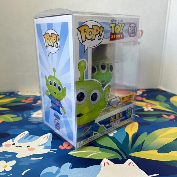 Funko Pop! Toy Story #525 Alien Diamond Collection Hot Topic Exclusive - Picture 5 of 12
